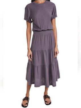 Nation LTD | Dresses | New Nation Ltd Barrett 9s Midi Dress In Blue Bottle  | Poshmark